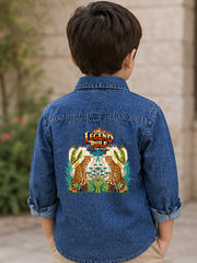 BOYS SOFT COTTON DENIM FULL SLEEVE SHIRT