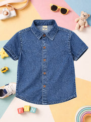 BOYS SOFT COTTON DENIM SHIRT