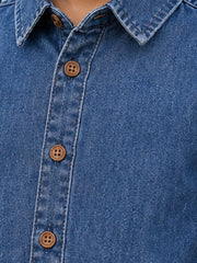 BOYS SOFT COTTON DENIM SHIRT