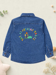 BOYS SOFT COTTON DENIM FULL SLEEVE SHIRT