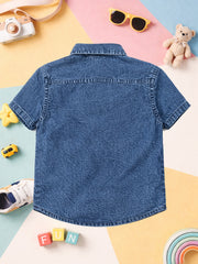 BOYS SOFT COTTON DENIM SHIRT
