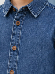 BOYS SOFT COTTON DENIM SHIRT