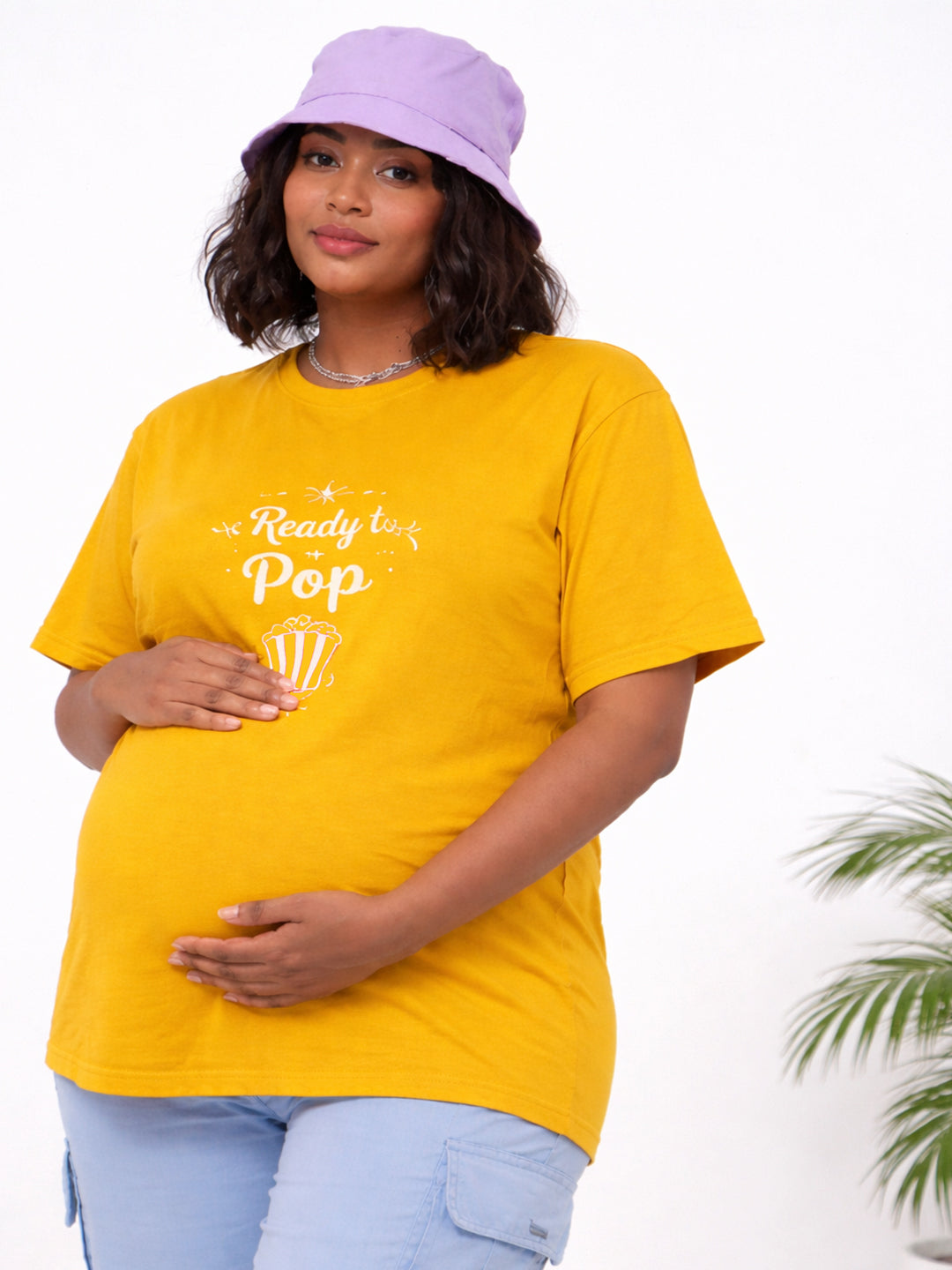 SOFT BIO-WASHED MATERNITY T-SHIRT