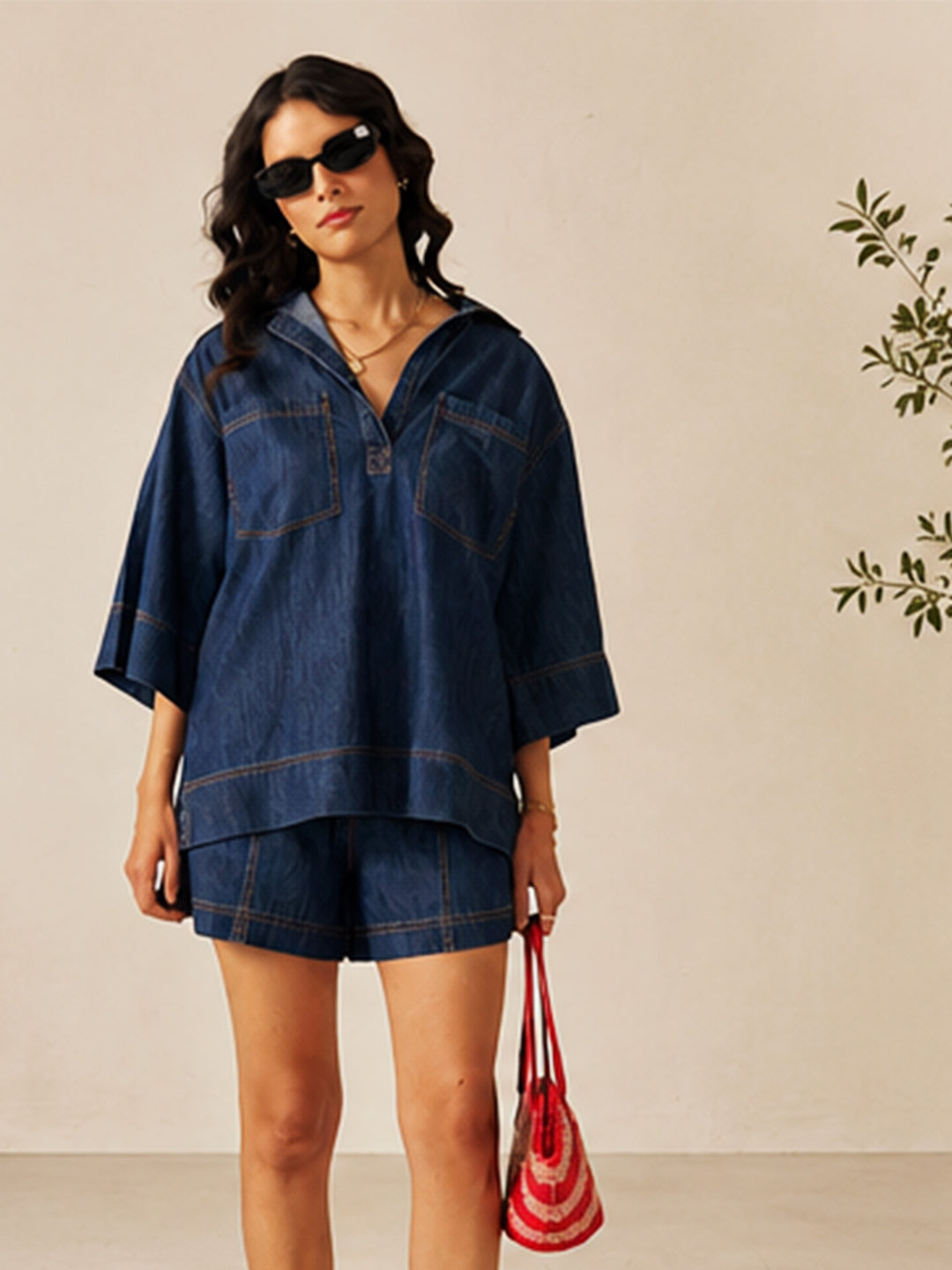 CORA CO-ORD SET WITH SHORTS