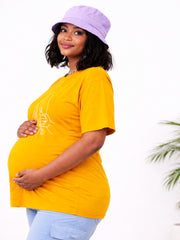 SOFT BIO-WASHED MATERNITY T-SHIRT