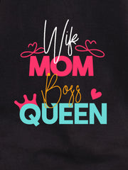 BLACK SOFT BIO-WASHED MATERNITY T-SHIRT